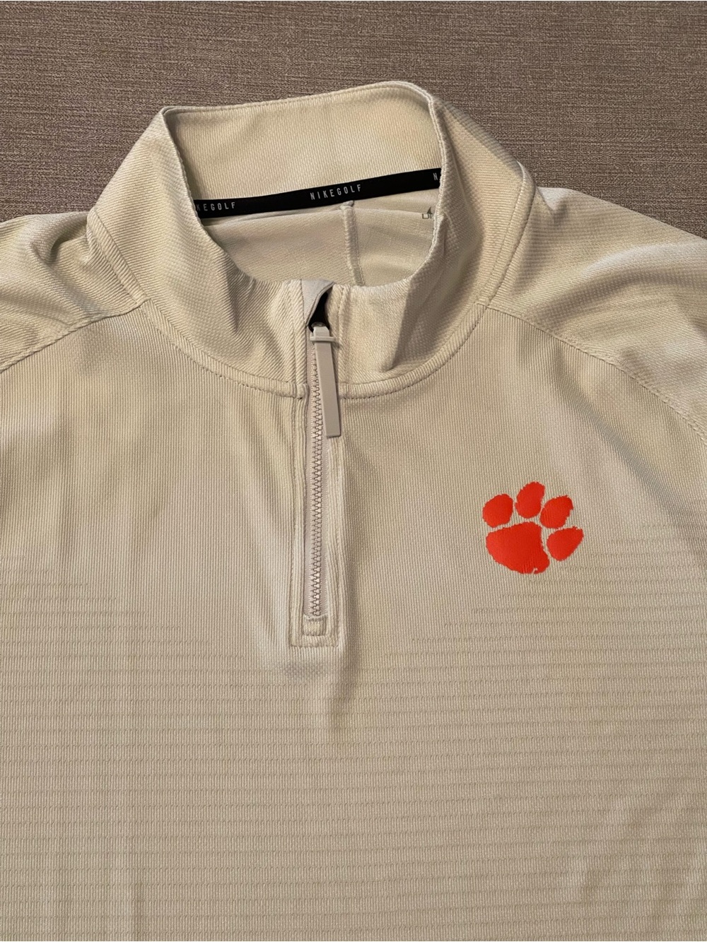 Nike Dri-FIT ADV Vapor 1/4 Zip Golf Long Sleeve Pullover Shirt * Team Issue